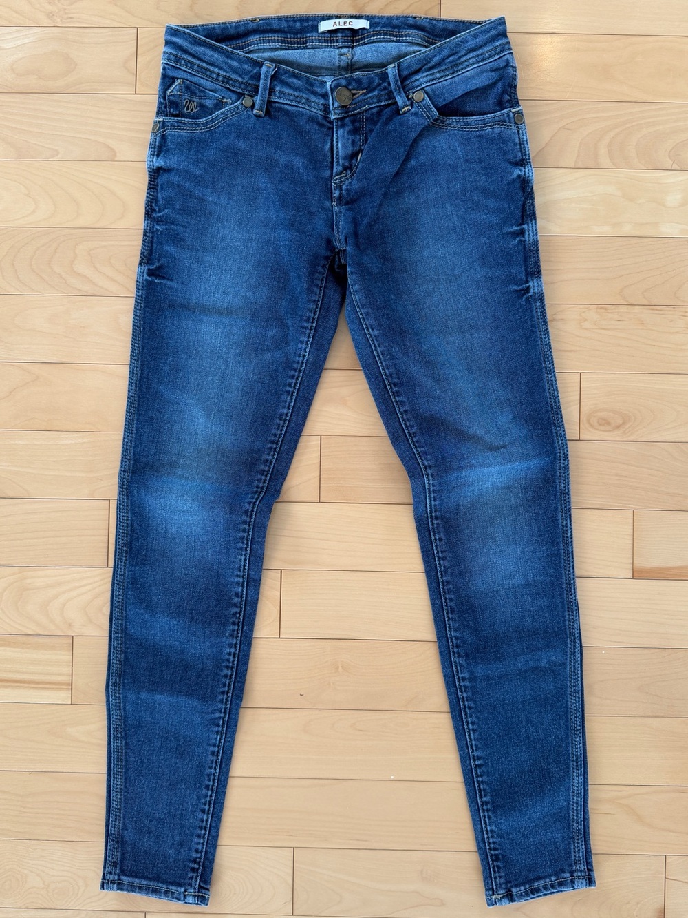 Wrangler Alec low rise skinny jeans size 25